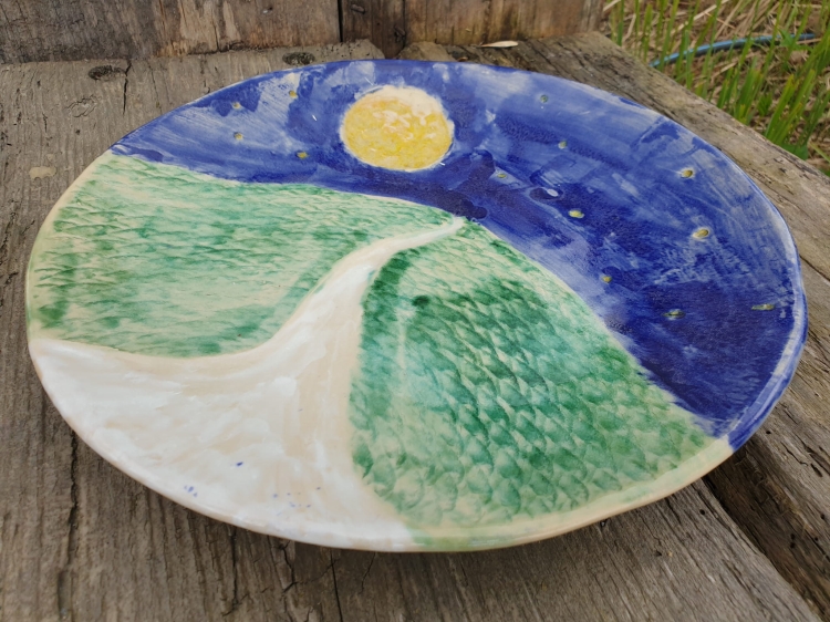 patera-nocna-przestrzen-rekodzielo-32cm-granat-zielen-krajobraz-ceramika-ozdobna-handmade-2.jpg