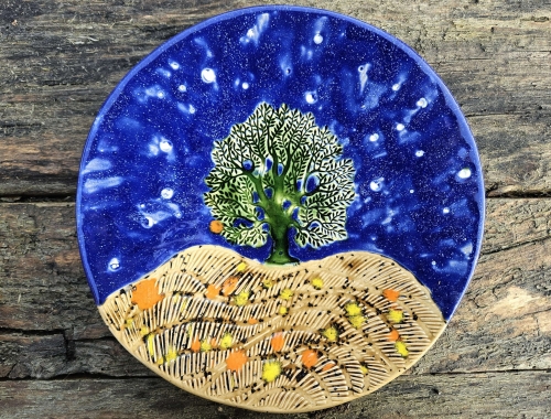 patera-bajkowy-krajobraz-rekodzielo-granat-braz-zielen-ceramika-artystyczna-handmade.jpg